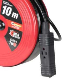 Carrete Con Extensión Eléctrica (10 M) MIKELS CEE-10