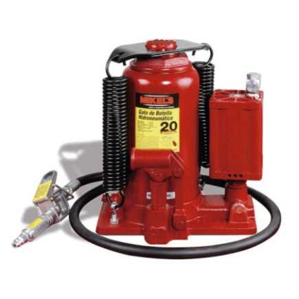 Gato Hidroneumático De Botella C/ Tornillo Extensión 20 T MIKELS GN-20