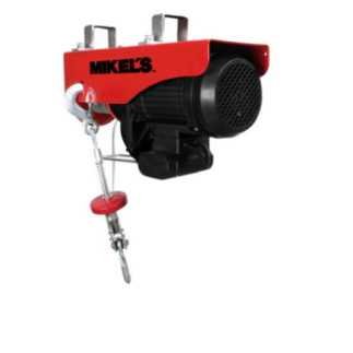 Polipasto Eléctrico 1 Ton Cable 12 M MIKELS PE-1000