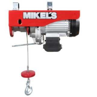 Polipasto Eléctrico 600 Kg Cable 12 M MIKELS PE-600