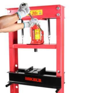Prensa Hidráulica Con Gato Hidráulico 20 Ton MIKELS PH-20