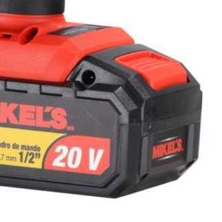 Llave de Impacto Inalámbrica Recargable 1/2" MIKELS PI-500