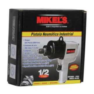 Pistola De Impacto Neumática Industrial (1/2", 625 Lb/Ft) MIKELS PIN-850