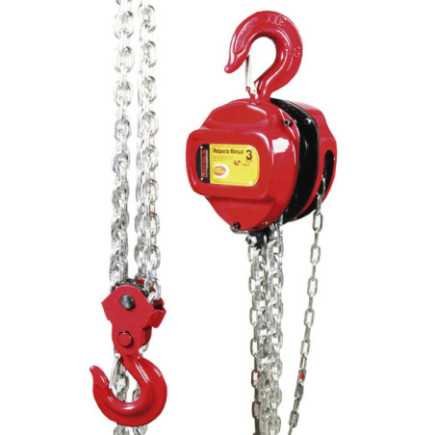 Polipasto Manual 3 T Cadena 3 Mts MIKELS POLM-3