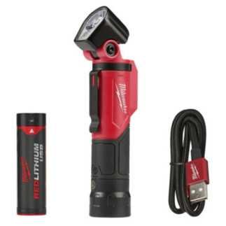 Lámpara De Mano Led Recargable De Usb 500 Lúmenes Con Batería Usb + Cable Usb Milwaukee  2113-21