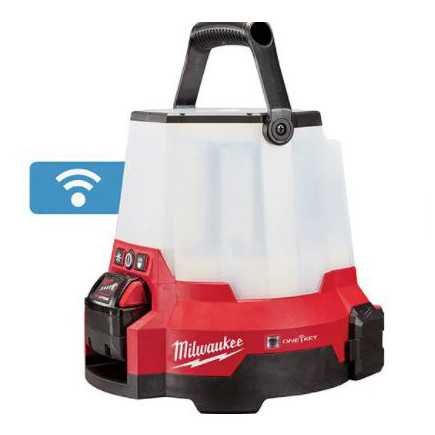 Linterna Luz de sitio compacta LED M18 RADIUS con ONE-KEY MILWAUKEE MIL2146-20