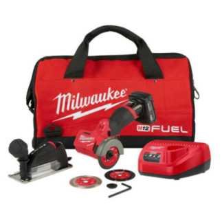 Mini Esmeril Compacta 3" M12 Fuel Kit Milwaukee 2522-21XC