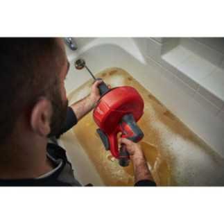 Serpiente de Drenaje 12 V + batería 1.5 A + cubeta