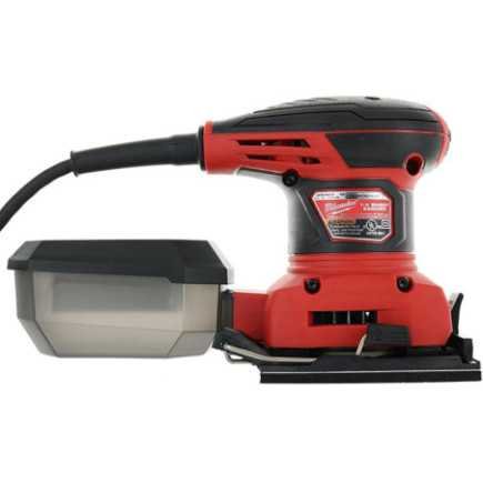 Lijadora de Acabados 1/4 de hoja 3 Amp 14,000 rpm MILWAUKEE 603321