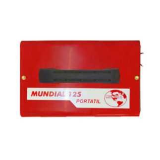 Soldadora De Electrodo Portátil 125 Amperes Con Juego De Cables Soldadoras Mundial Mun125Ca