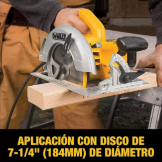 Sierra Circular 7-1/4" 1,800 W 5,800 rpm DEWALT DWE575-B3