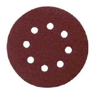 Disco De Lija Velcro 5" Para Madera G 120 50 Piezas Perforada Makita P43664