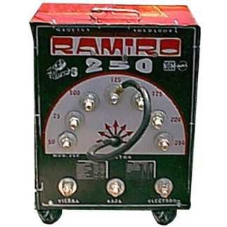 Soldadora De Electrodo 250 Amperes Con Rodajas Ramiro Ram250R