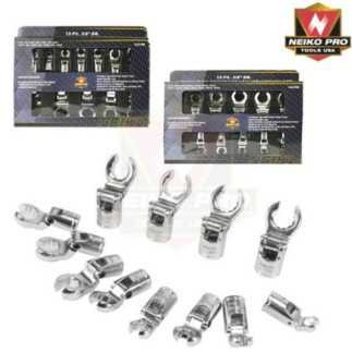 Dados Flexibles 3/8" Mm Cabeza Hexagonal 12 Piezas Neiko 03320B