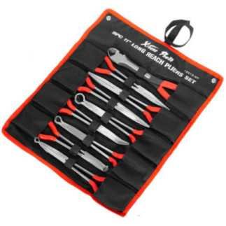 Set De 9 Pinzas 11" Largo Alcance Stk16513-Xp