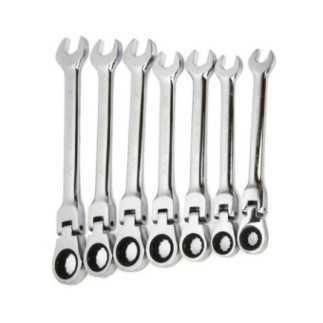 Llaves Combinadas Tipo Matraca Flex 7 Piezas Stark Tools 18704