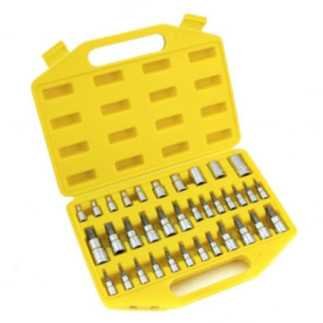 Puntas Dados Hexagonal Intercambiables 35 Piezas Stark Tools 33802