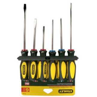 Desarmadores Phillips Y Std 6 Piezas Stanley 60060