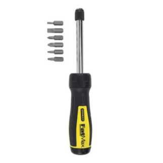 Desarmador Matraca Con 6 Puntas Stanley 69189