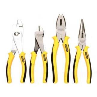 Pinzas De 4 Piezas Electricista Corte Punta N.R. Stanley 84058
