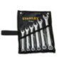 Llaves Combinadas 6 Piezas 3/8",7/16",1/2",9/16",5/8",11/16" Stanley 86083