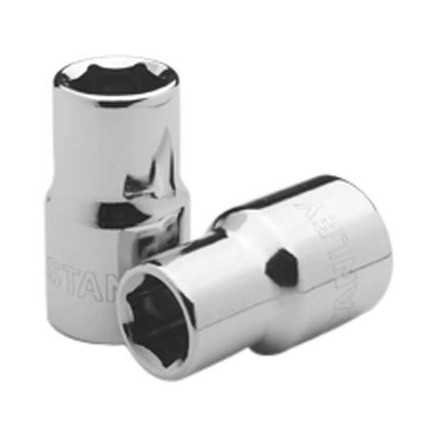 Dado 3/8" Mando 1/2" Std Sae 6 Puntas Stanley 86442