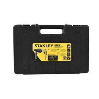 Rotomartillo SDS Plus 1" 800 W 2.4 J 4,300 gpm + brocas + estuche STANLEY SHR263KA-B3