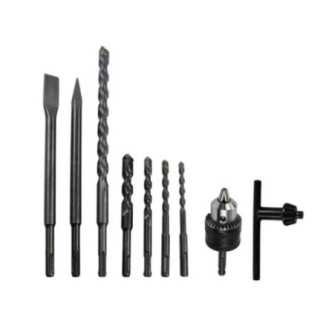 Rotomartillo SDS Plus 1-1/4" 1,250 W 3.5 J 0-4,100 gpm + brocas STANLEY STHR1232K-B3