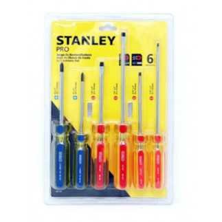 Desarmadores Juego De 6 Piezas Stanley STHT69170
