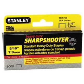 Grapas 5/16" 1,000 Piezas Stanley TRA205T