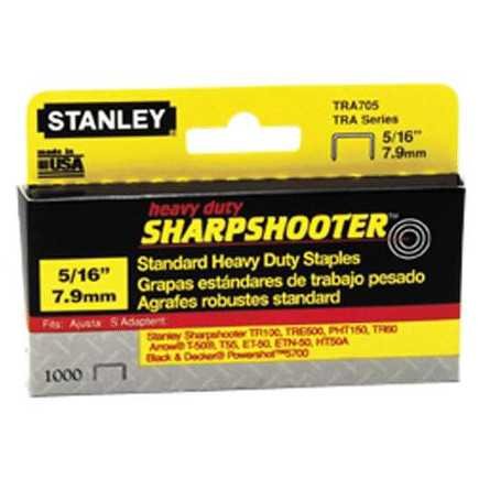 Grapas 5/16" 1,000 Piezas Stanley TRA205T