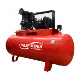Compresor De Banda 5 Hp 500 Litros Bifasico California Machinery CALC500HT5BGKIT CALC500HT5BGKIT CALIFORNIA AIR