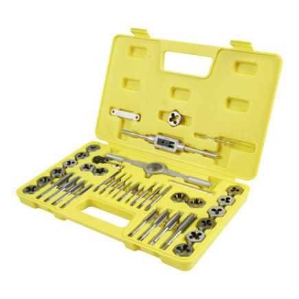 Juego de machuelos y dados 40 piezas Surtek 123701