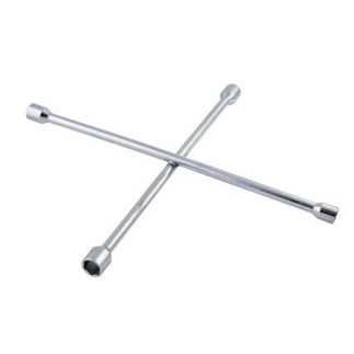 Llave de cruz cromada para automóvil y camionetas pick-up 14" Surtek 7651N