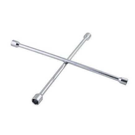 Llave de cruz cromada para automóvil y camionetas pick-up 14" Surtek 7651N