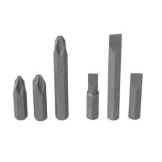 Juego de puntas de impacto combinadas intercambiables para destornillador D10 6 piezas Surtek PFD10