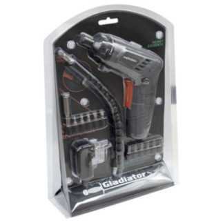 Atornillador Reversible 14" 3.6 V Linterna + Accesorios SYN-AD6363