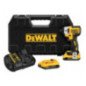 Atornillador de Impacto 1/4" 20 V BL + 2 baterías 2 A + estuche DEWALT DCF887D2-B3