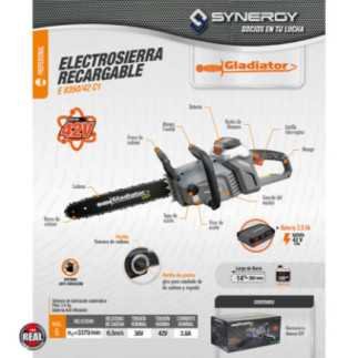 Electrosierra 14" 42 V SYN-E835042-A