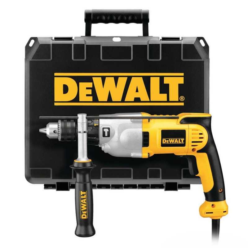 Rotomartillo 1/2" 1,000 W 0-1,200/ 0-3,500 rpm + estuche DEWALT DWD520K