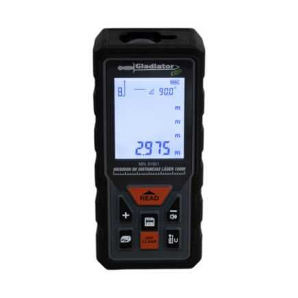 Medidor Láser De Distancia 100 M Rojo Pila Aaa SYN-MDL81001