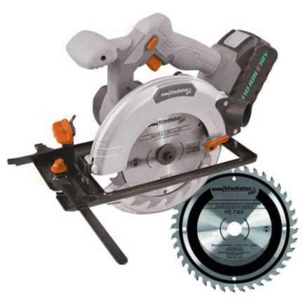 Sierra Circular 7" 3,700 Rpm 18 V + Bateria 2 A + Disco SYN-SC80718C1