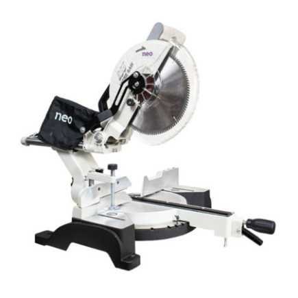Sierra de Inglete Compuesta Deslizante 10" 2,200 W 5,000 rpm NEO SID 1010/120