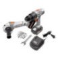 Combo Rotomartillo + Esmeriladora 20 V + 2 Baterias 3 A + estuche GLADIATOR TP813/18-AA815K2