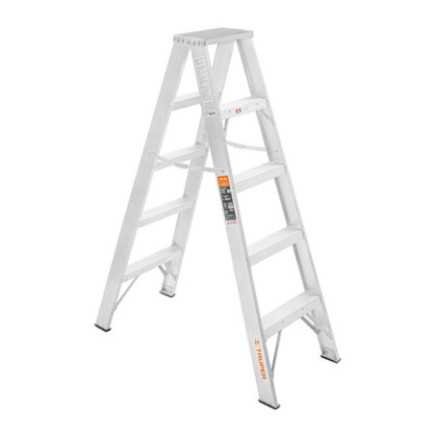 Escalera de tijera doble, tipo ll, 4 escalones Truper 10495