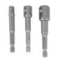 Adaptadores Para Dados, 1/4", 3/8" Y 1/2", 3 Piezas Truper 10752