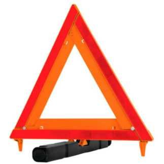 Triángulo de seguridad, de plástico, 43.5 cm 10942