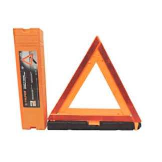Triángulo de seguridad, de plástico, 43.5 cm 10942