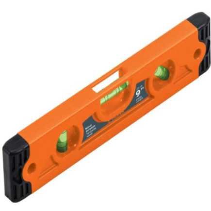 Nivel torpedo de 9" magnético cuerpo de ABS, Truper 11223