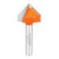 Broca para router, corte en 'V', 3/8' TRUPER TRUP-11465